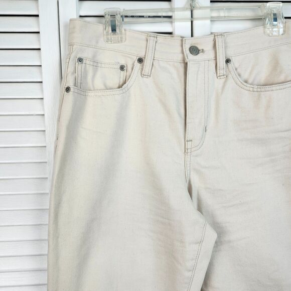 J. Crew Reimagined Beig / Ecru Slouchy Boyfriend Jean Size 27 - Picture 2 of 13